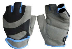 Перчатки для фитнеса ATEMI AFG-03 черный/серый, р. XL