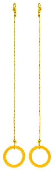Кольца гимнастические ROKIDS, желтый (4845906)