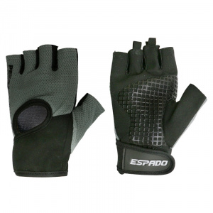 Перчатки для фитнеса ESPADO ESD002, серый, р. L