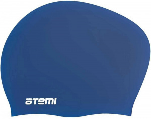 Шапочка для плавания ATEMI TC302 тонкий силикон, син., детская