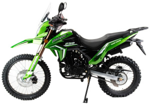 Мотоцикл Motoland GL250 ENDURO (172FMM-5/PR250) зеленый