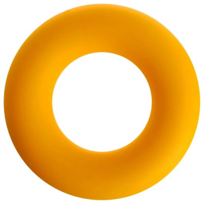 Эспандер кистевой FORTIUS Кольцо 40 кг гладкий, желтый
