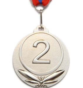 Медаль 5202-2, d - 65мм (цвет "серебро")