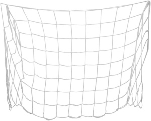 Сетка для футбольных ворот футзал SPRINTER 3м х 2м, нить 2,5мм, 100 x 100мм (16705)