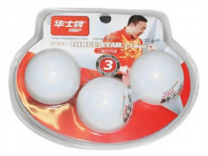 Мячи для н/т SPRINTER ABS-041 3* ABS р.40мм, 3шт/уп