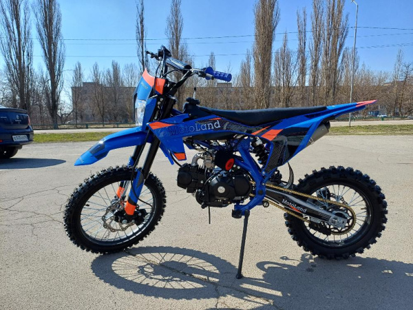 Питбайк  Motoland SX 125 E 17/14 синий *4