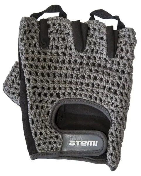 Перчатки для фитнеса ATEMI AFG-01 серый, р. L