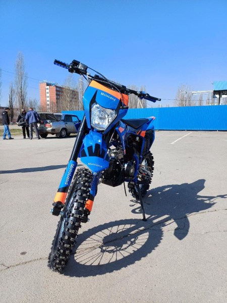 Питбайк  Motoland SX 125 E 17/14 синий *4