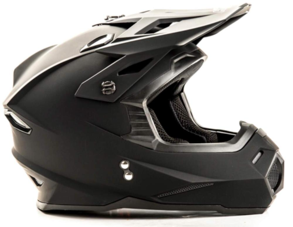 Шлем мото кроссовый HIZER J6801 #3 (М) matt black (13534)