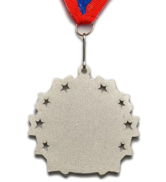 Медаль 1803-2, 2 место, СЕРЕБРО, 6см (31330)
