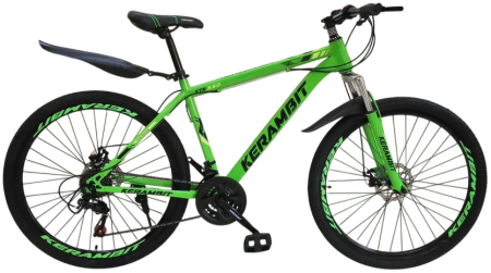 Велосипед KERAMBIT 27,5" XTR-550 (21ск., хард) зеленый